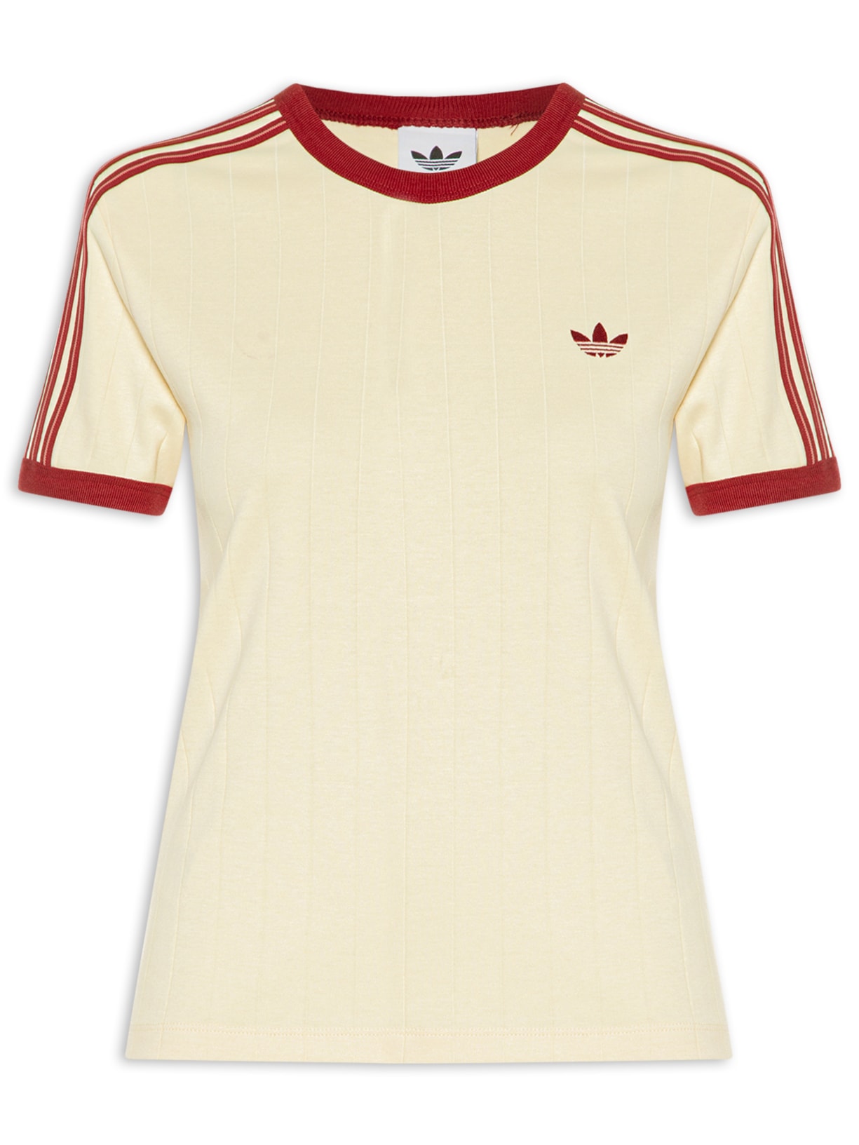 Camiseta Feminina Adicolor Amarelo Adidas Originals