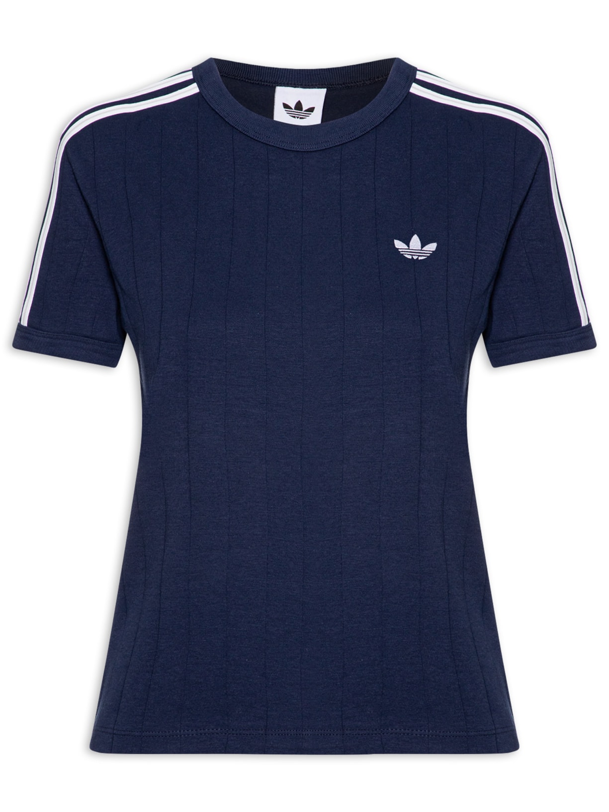 Camiseta Feminina Adicolor Azul Adidas Originals