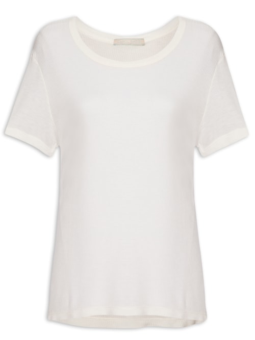 Camiseta Feminina Amy - Off White