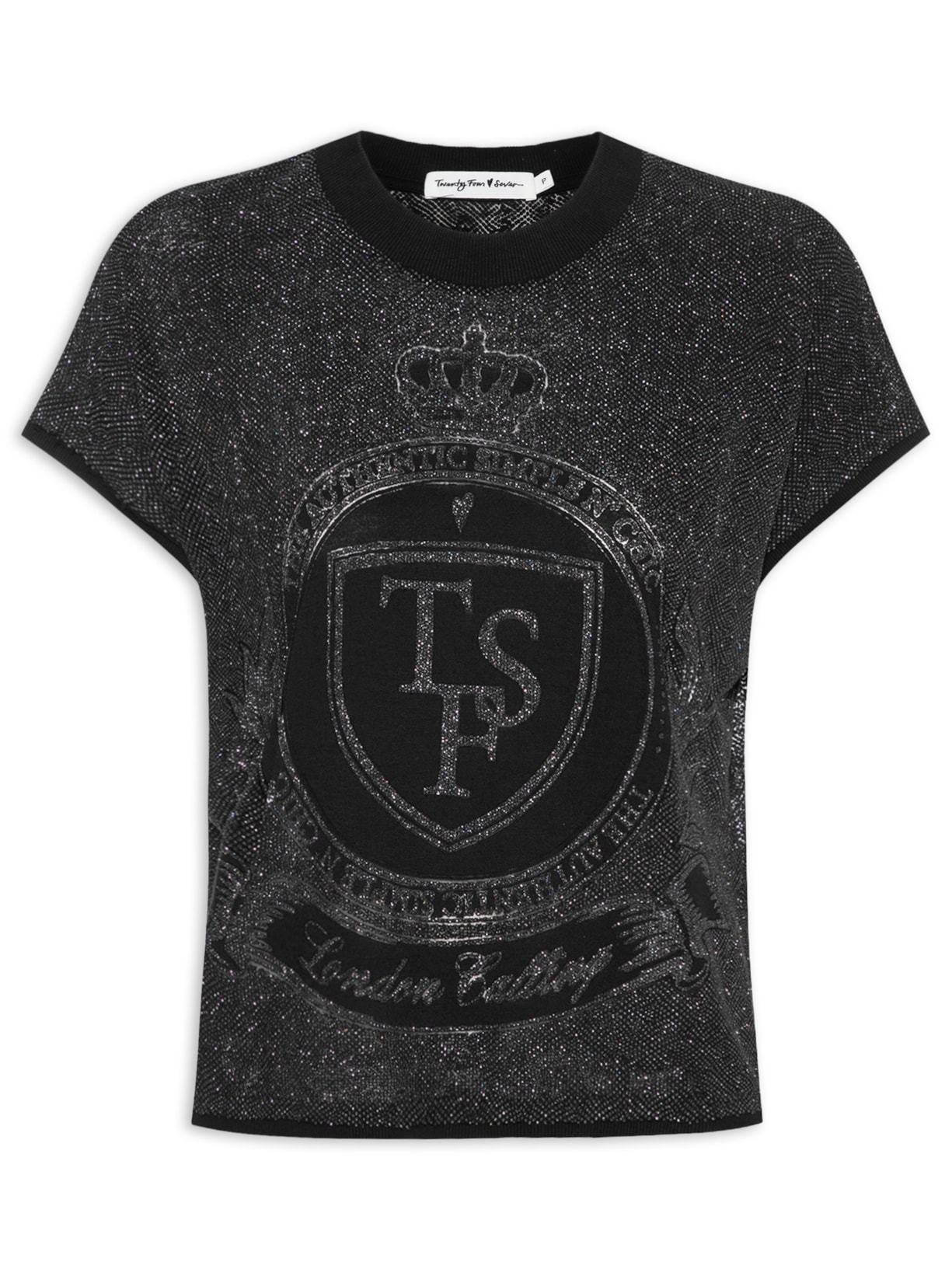 Camiseta Feminina Andrea - Preto