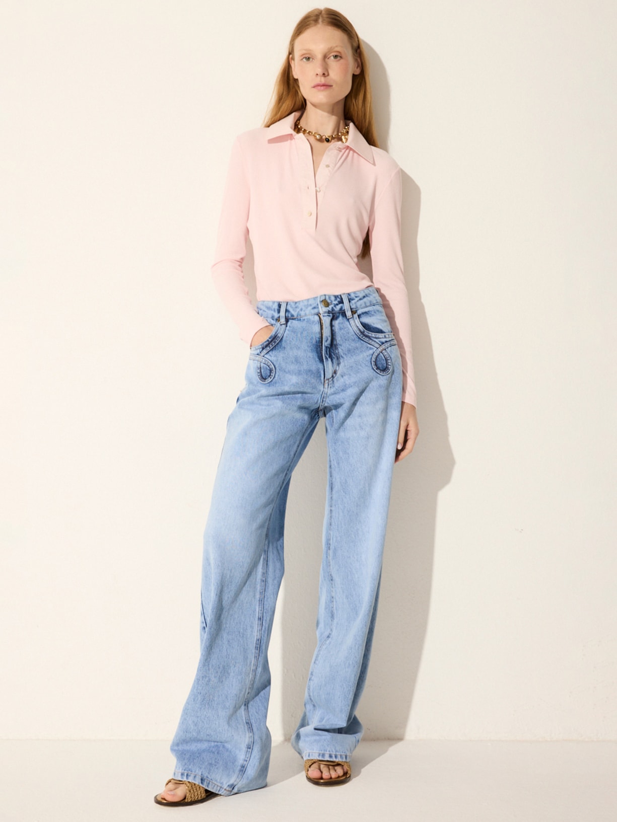 Camiseta Feminina Antonia V26 Rosa Mixed