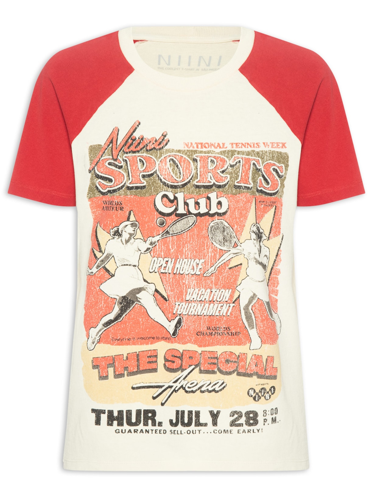 Camiseta Feminina Arena - Bege