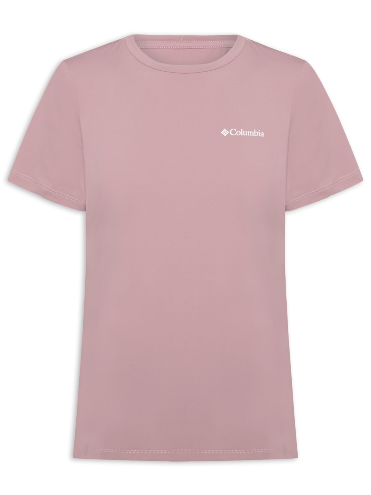 Camiseta Feminina Aurora II Manga Curta Roxo Columbia