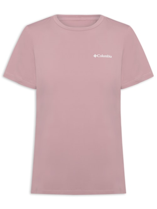 Camiseta Feminina Aurora II Manga Curta - Roxo