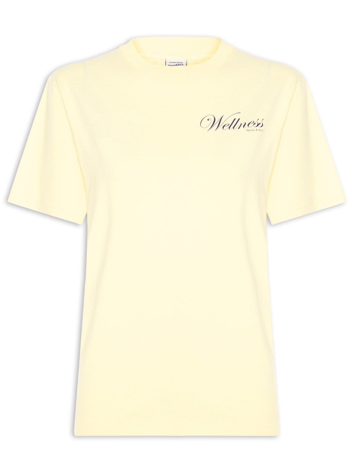 Camiseta Feminina  Avenue – Amarelo Sporty & Rich