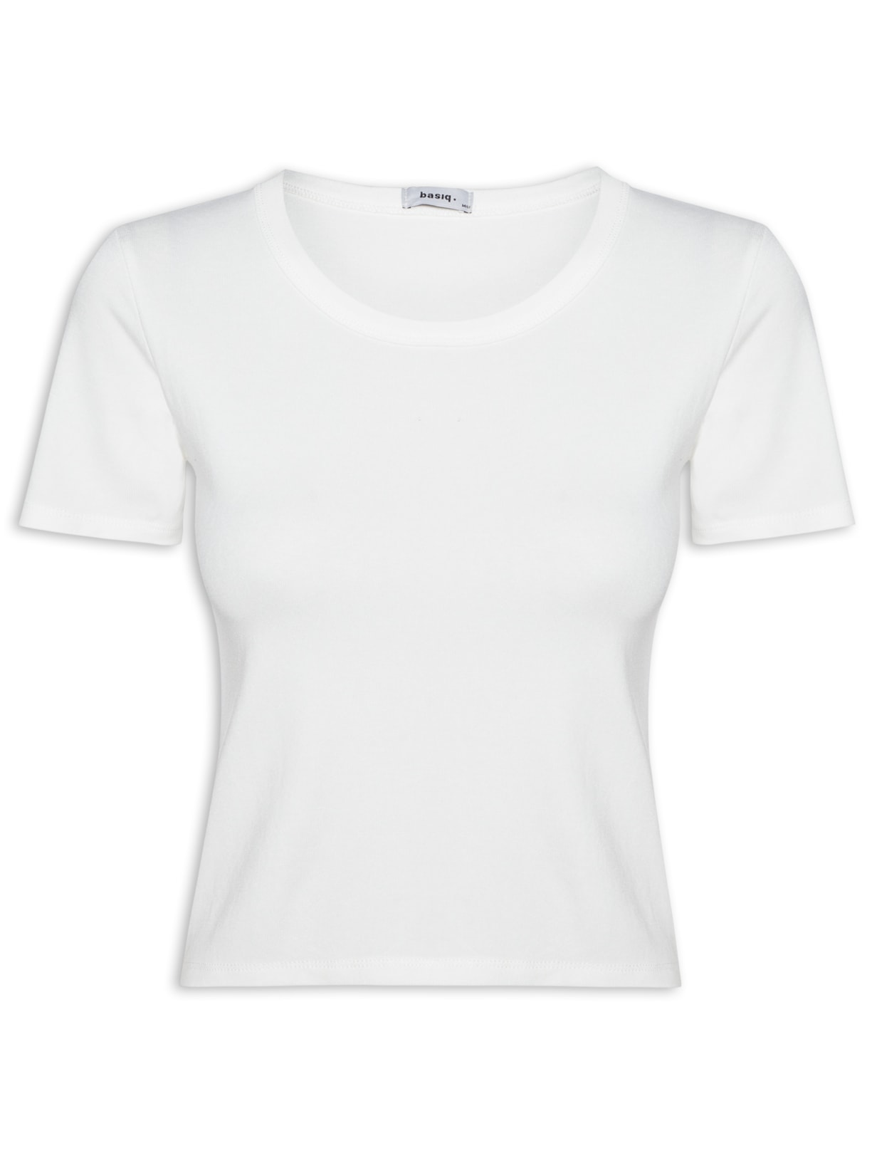 Camiseta Feminina Baby Look Canelada - Off White