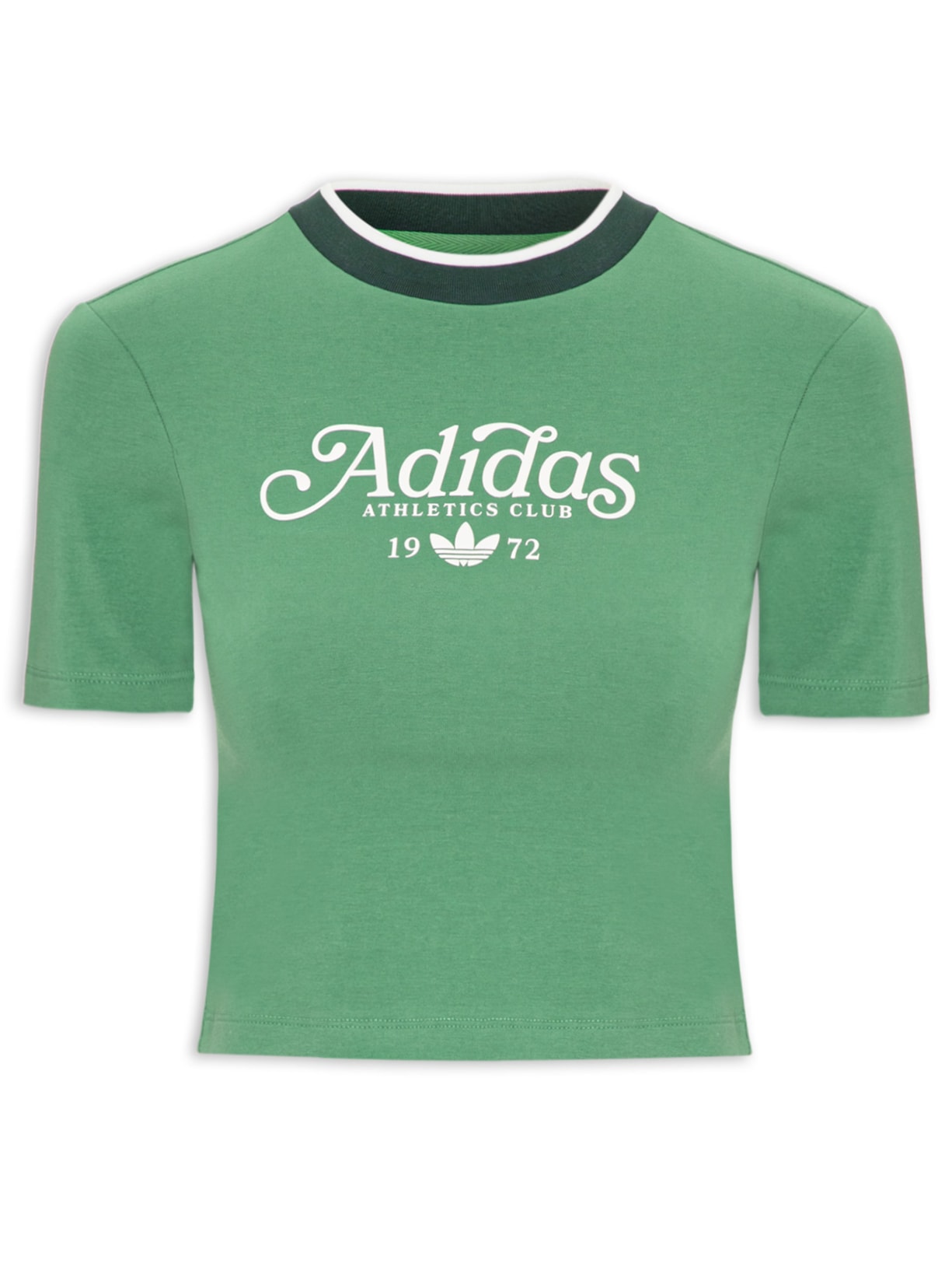 Camiseta Feminina Baby Tee Grx - Verde