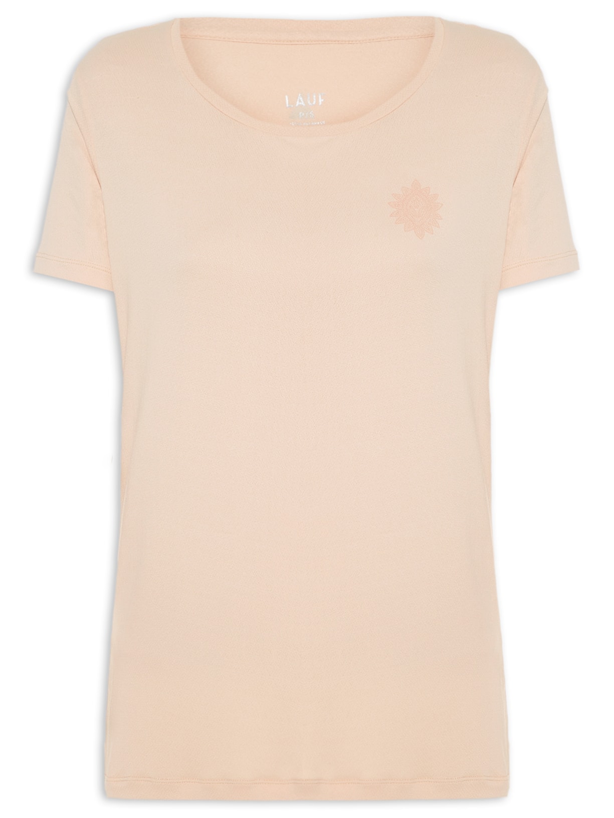 Camiseta Feminina Basic Color - Bege