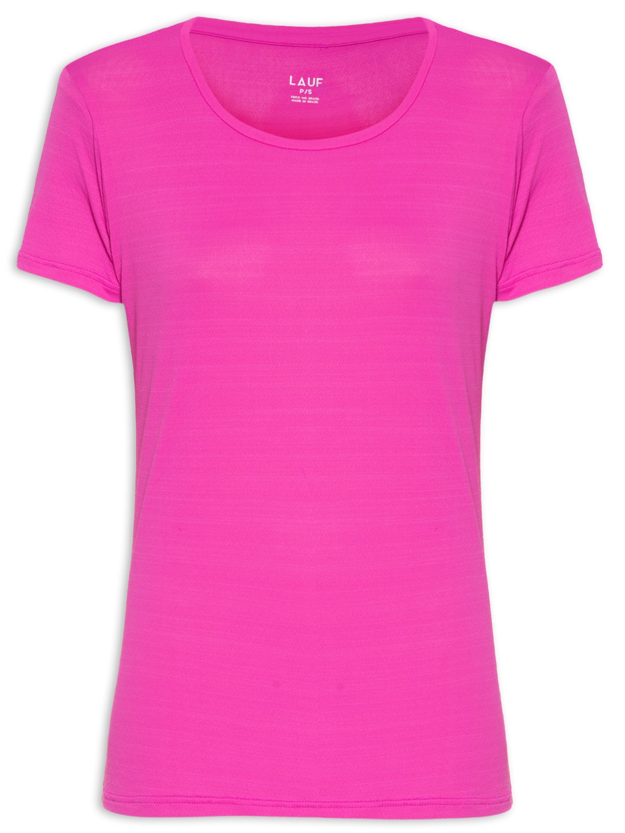 Camiseta Feminina Basic Color - Rosa