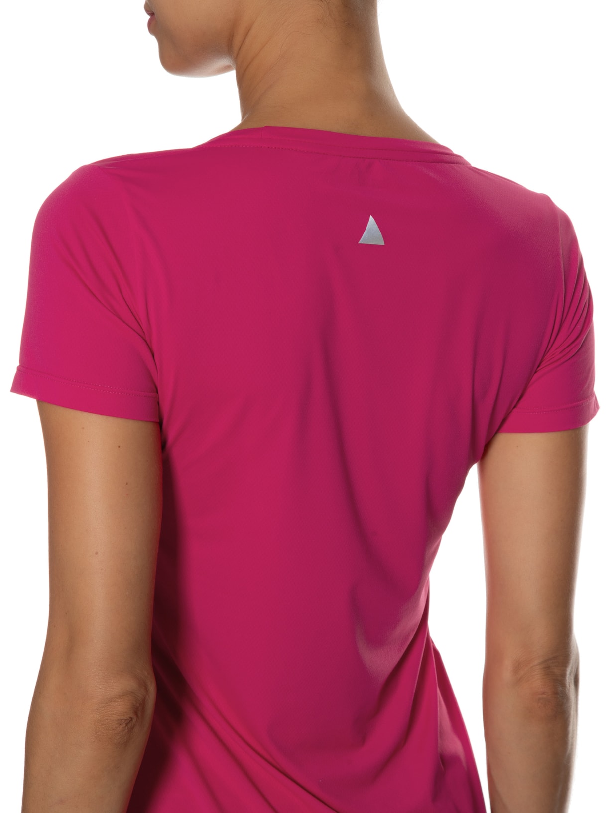 Camiseta Feminina Basic Color Rosa Lauf