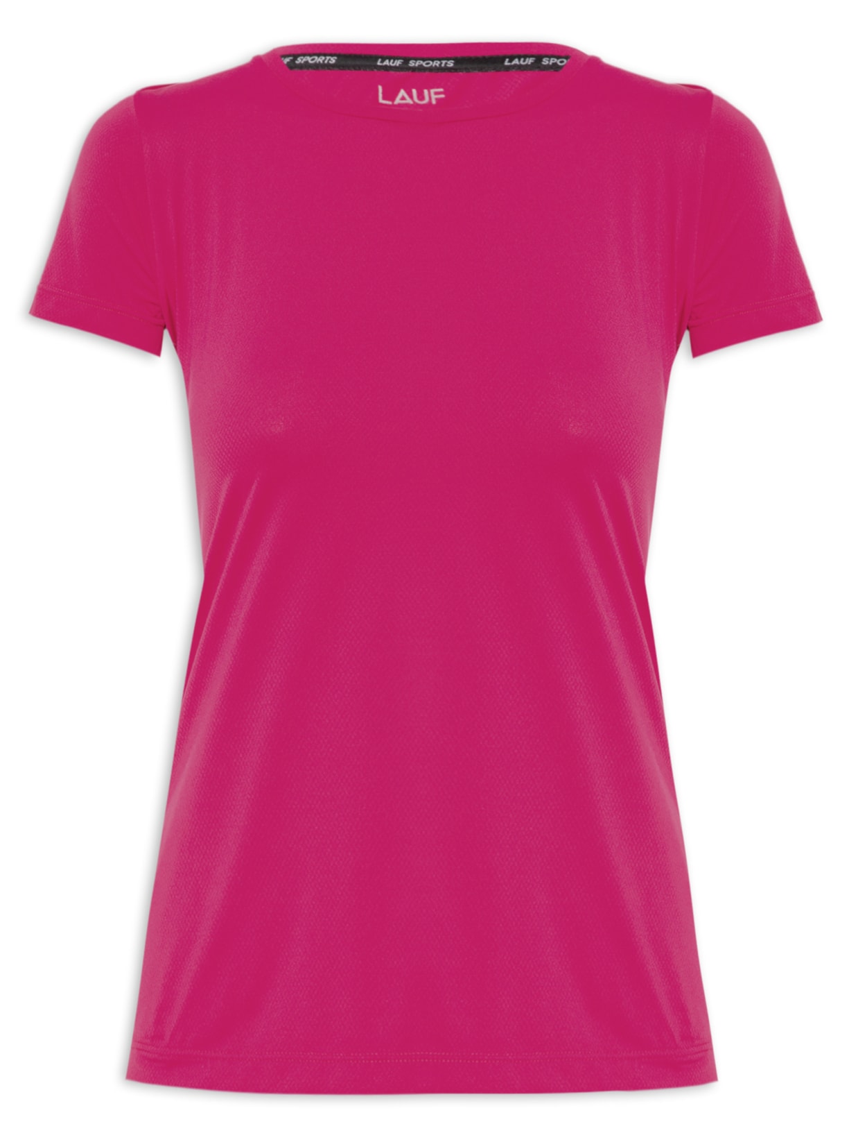 Camiseta Feminina Basic Color Rosa Lauf