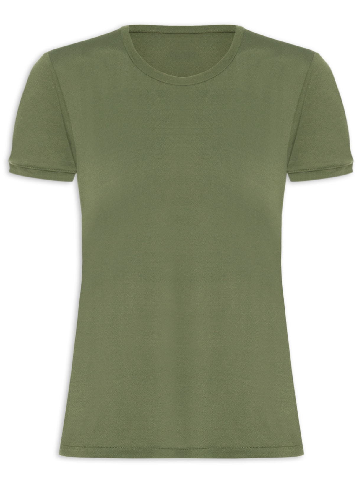 Camiseta Feminina Basic Comfort Verde Live!