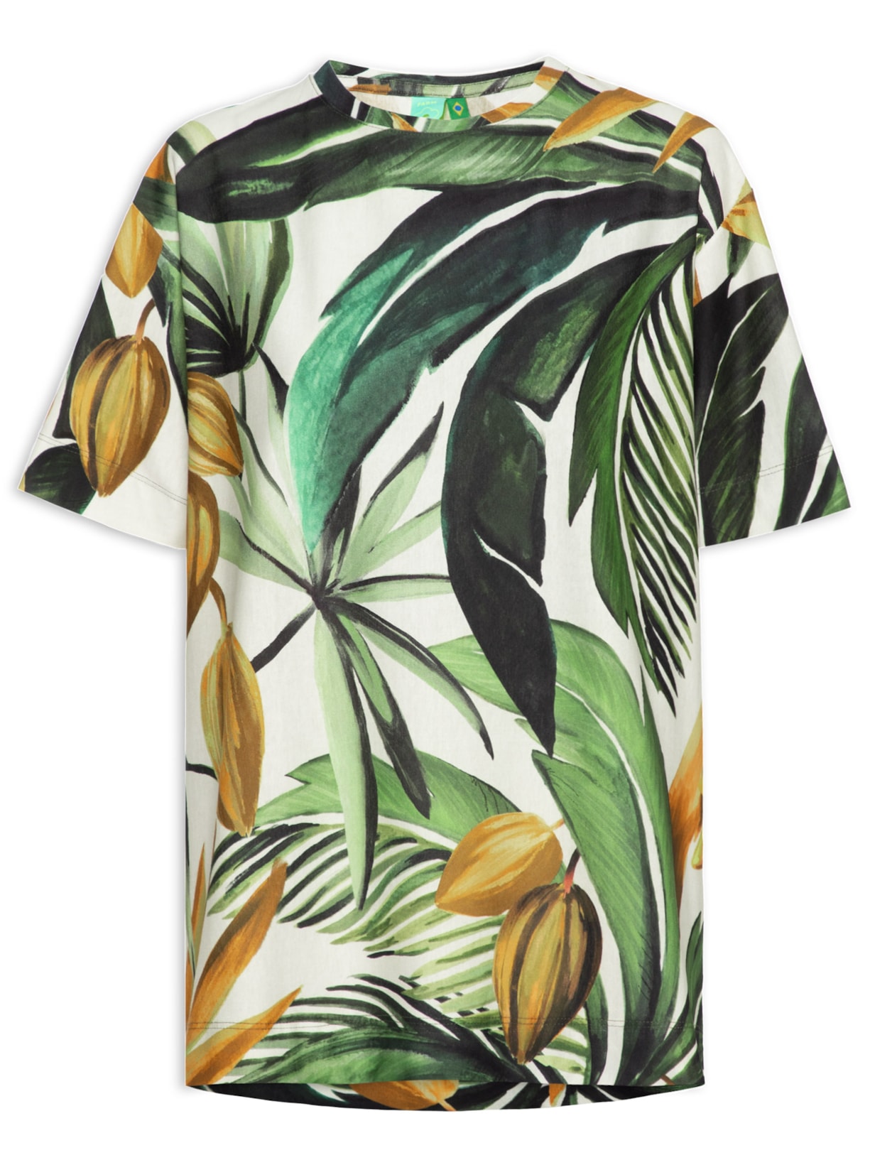 Camiseta Feminina Básica Bananarte - Amarelo