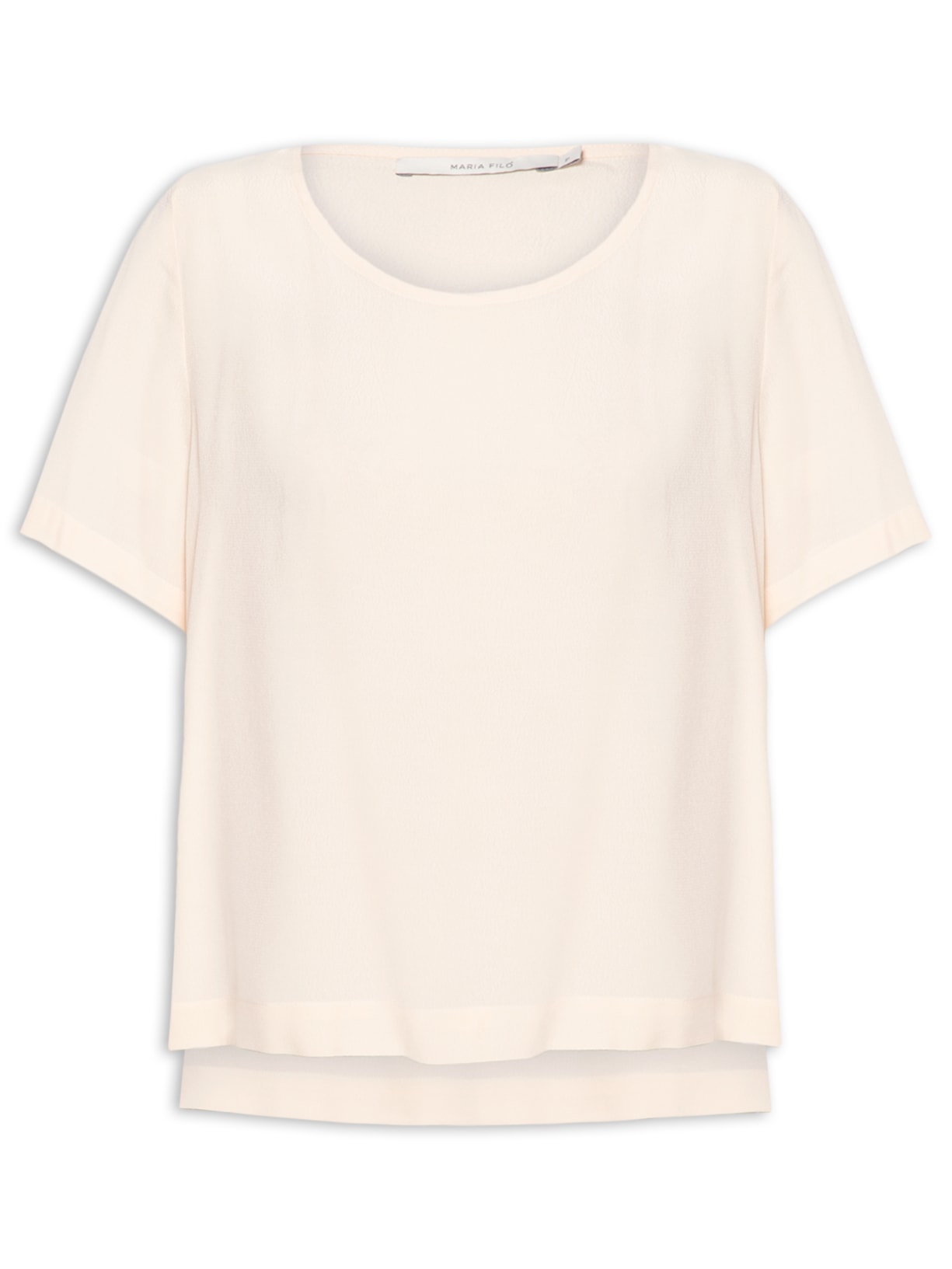 Camiseta Feminina Básica - Bege