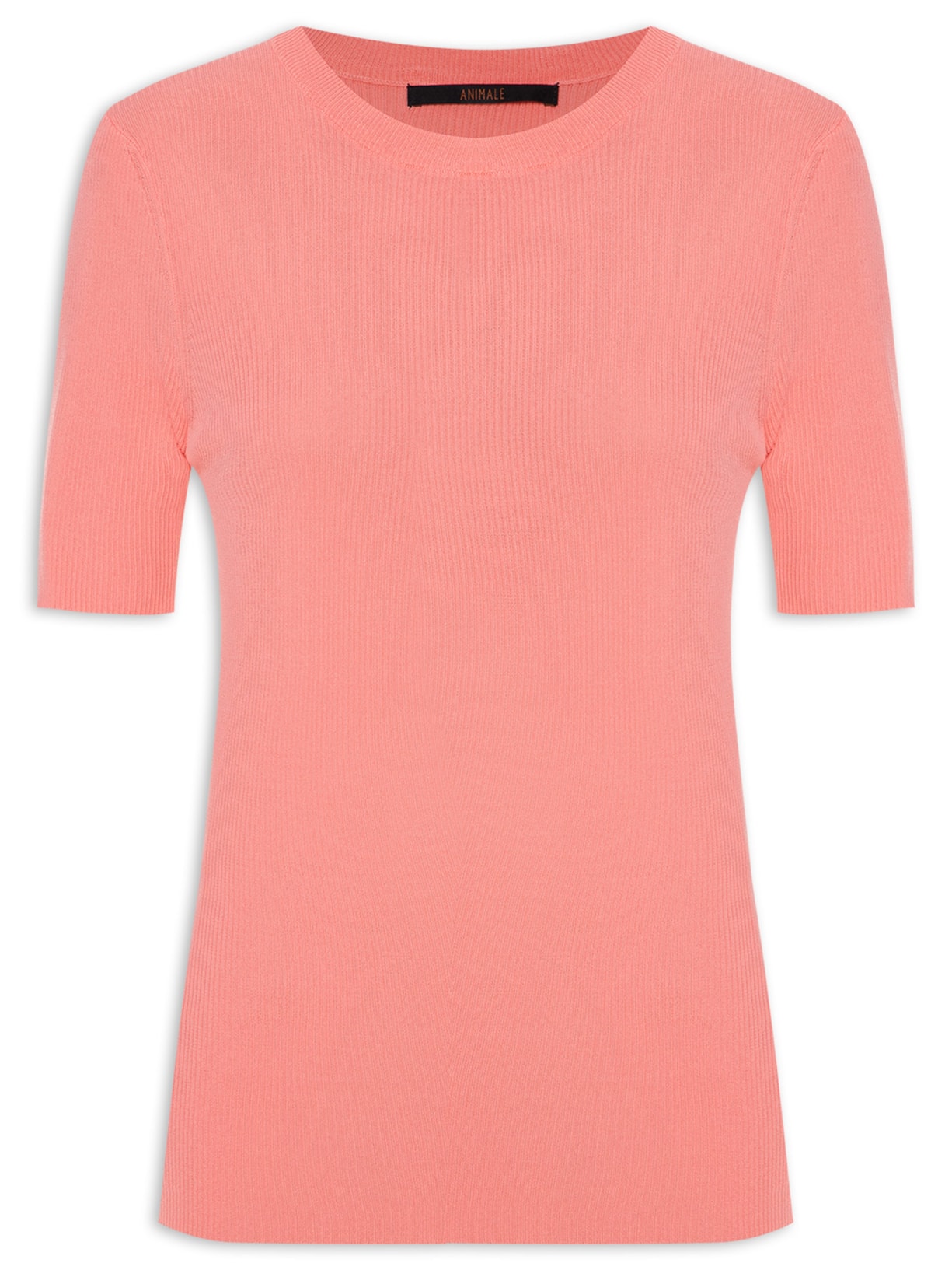 Camiseta Feminina Básica Canelada - Rosa