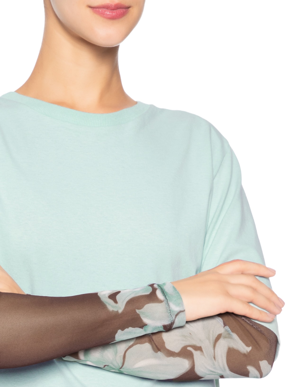 Camiseta Feminina Básica Com Ombreira Verde Dress To