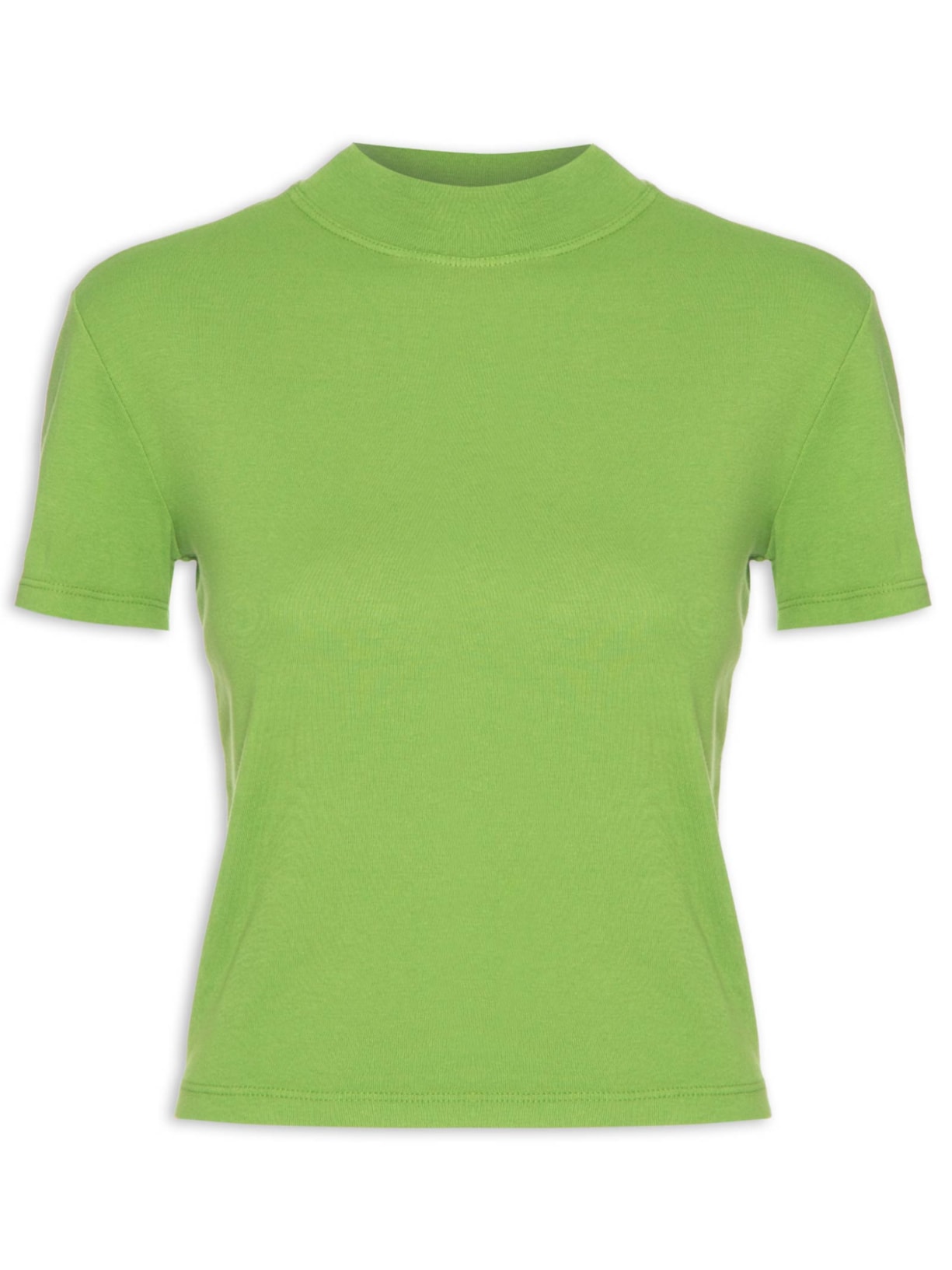 Camiseta Feminina Básica Golinha - Verde
