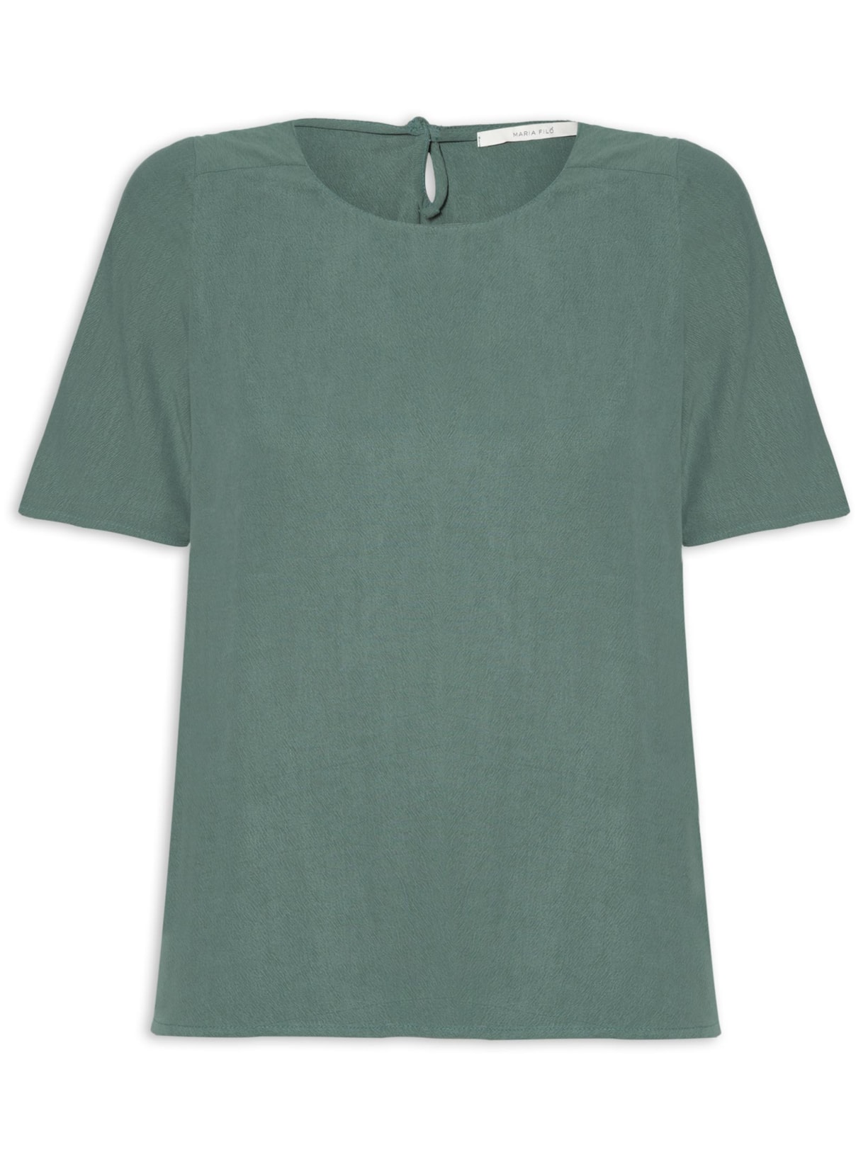 Camiseta Feminina Básica Pala - Verde