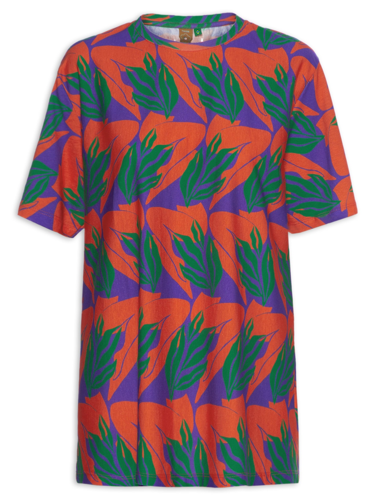 Camiseta Feminina Básica Pose Surreal - Vermelho