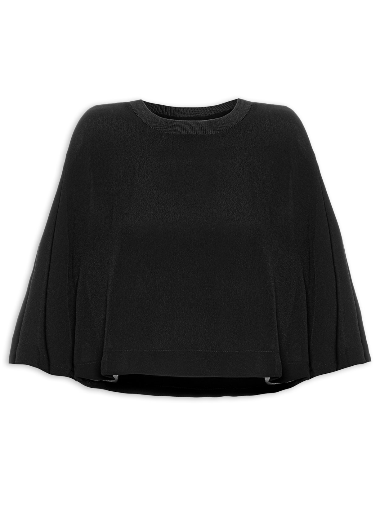 Camiseta Feminina Básica - Preto