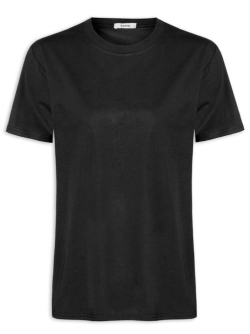 Camiseta Feminina Básica - Preto