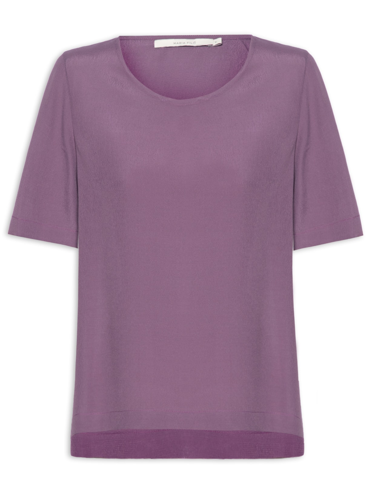 Camiseta Feminina Básica - Roxo