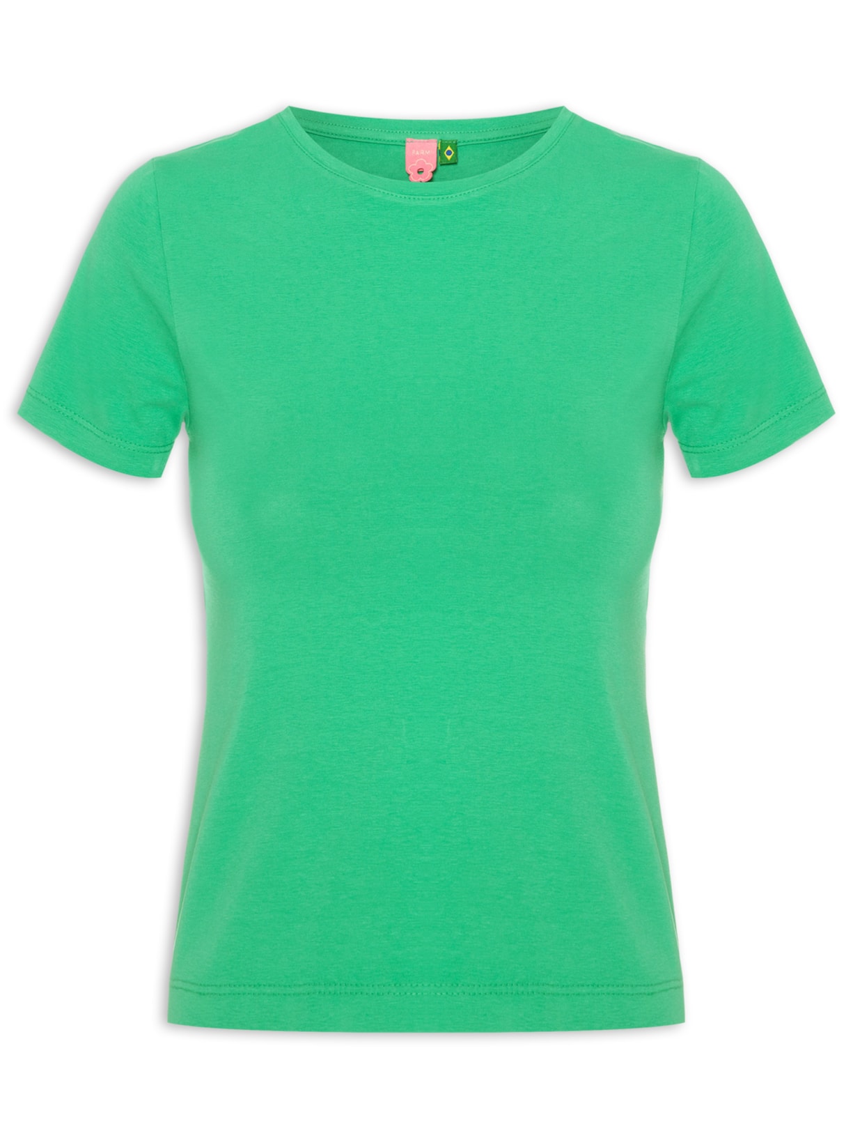 Camiseta Feminina Básica - Verde