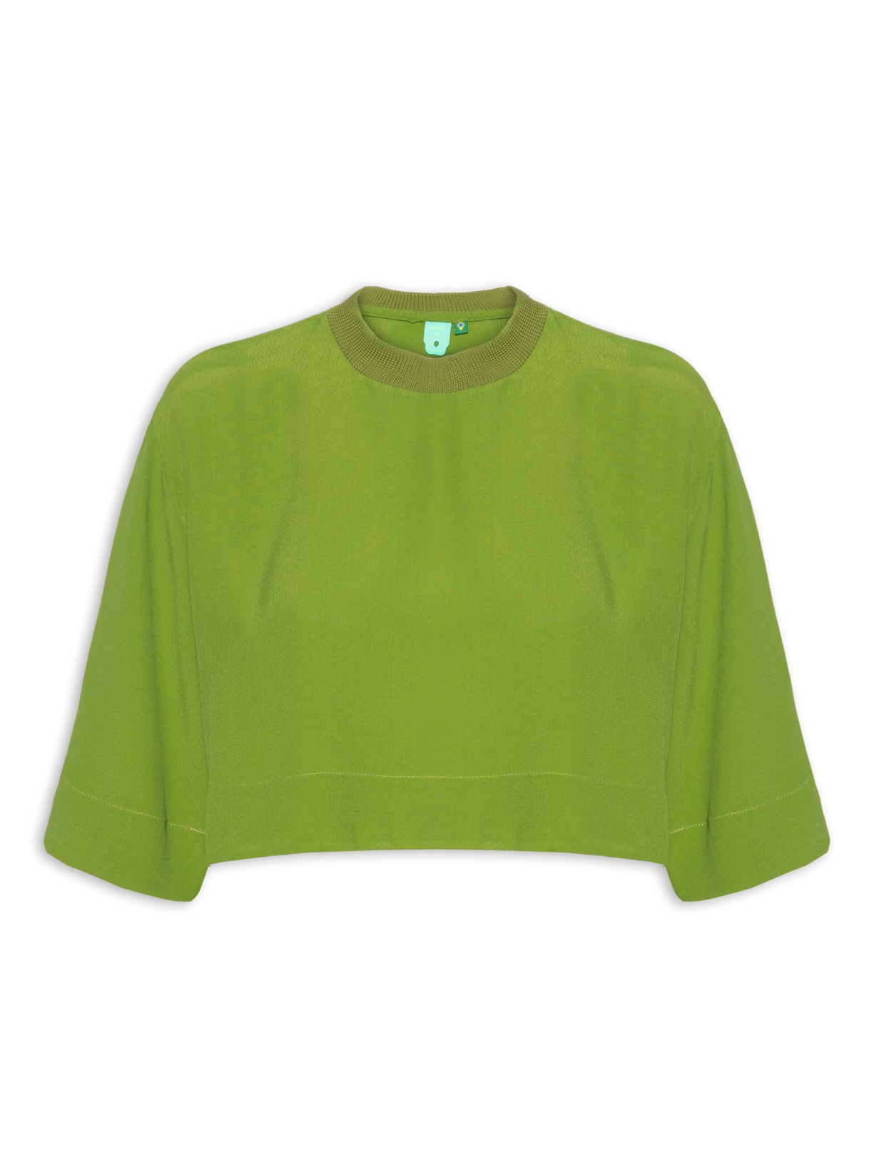 Camiseta Feminina Básica - Verde
