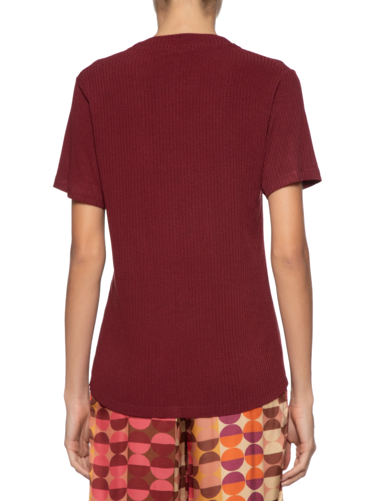 Camiseta Feminina Básica Vermelho Dress To