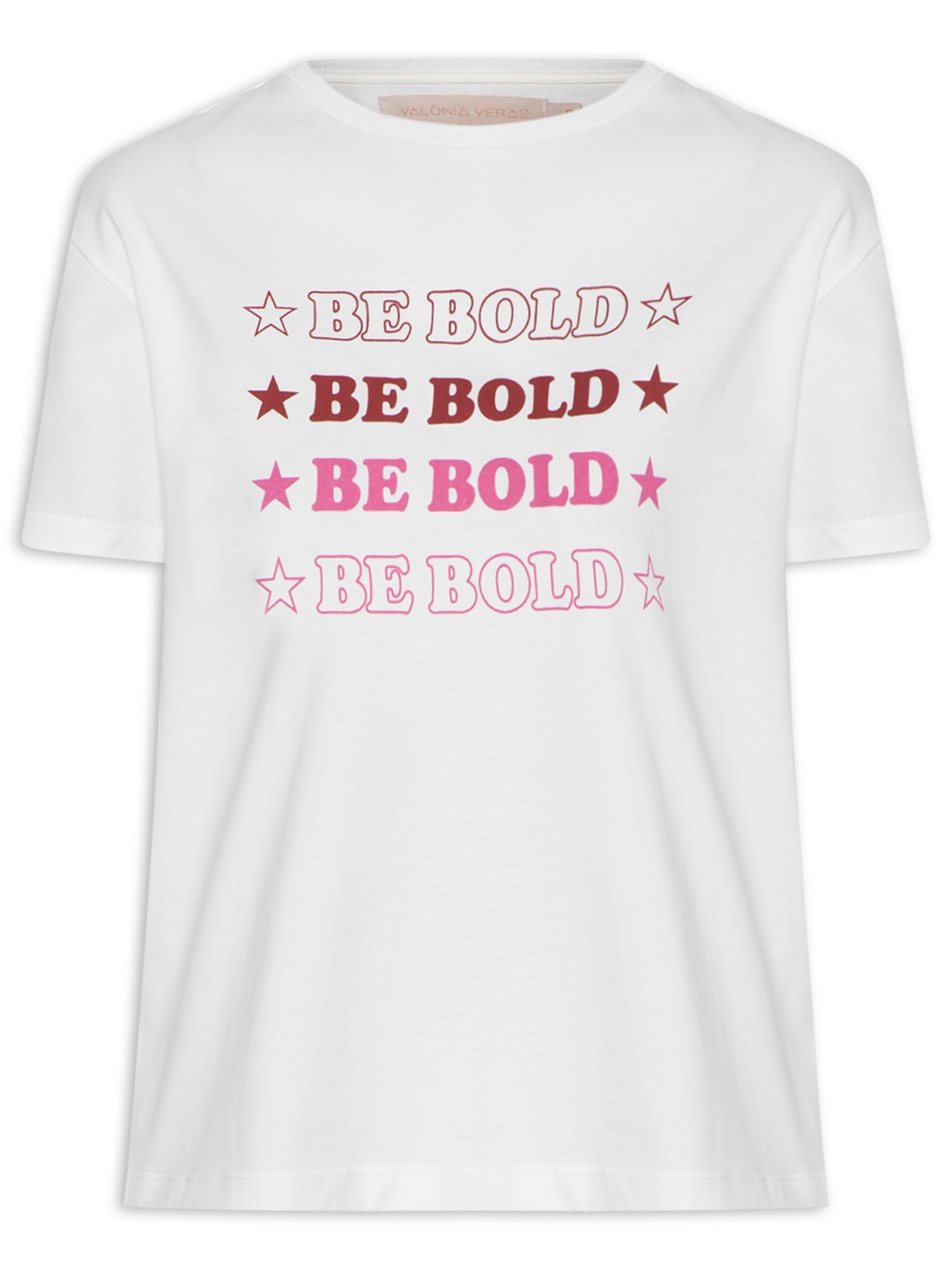 Camiseta Feminina Be Bold - Off White