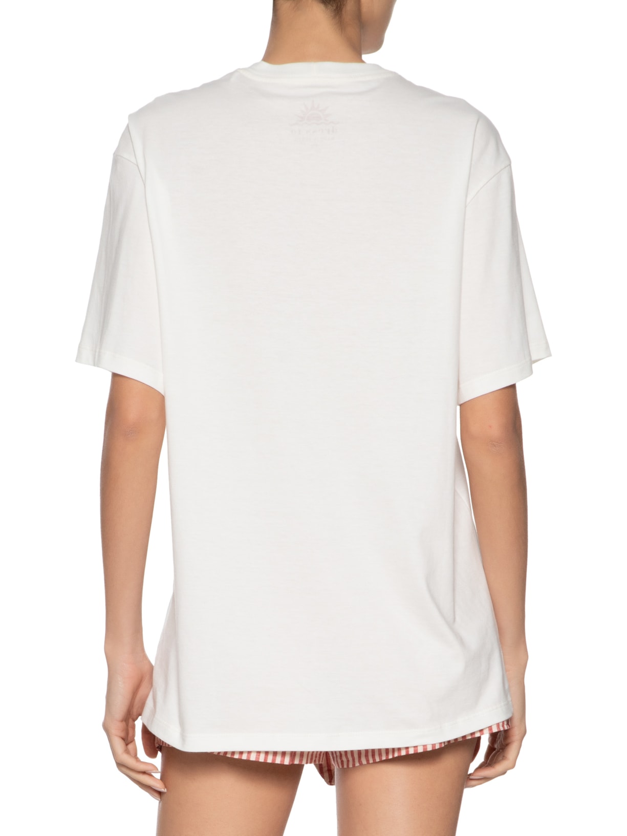 Camiseta Feminina Bordado Conchas Branco Dress To