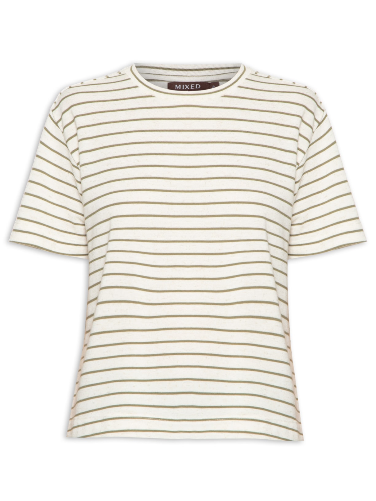 Camiseta Feminina Bosco - Off White