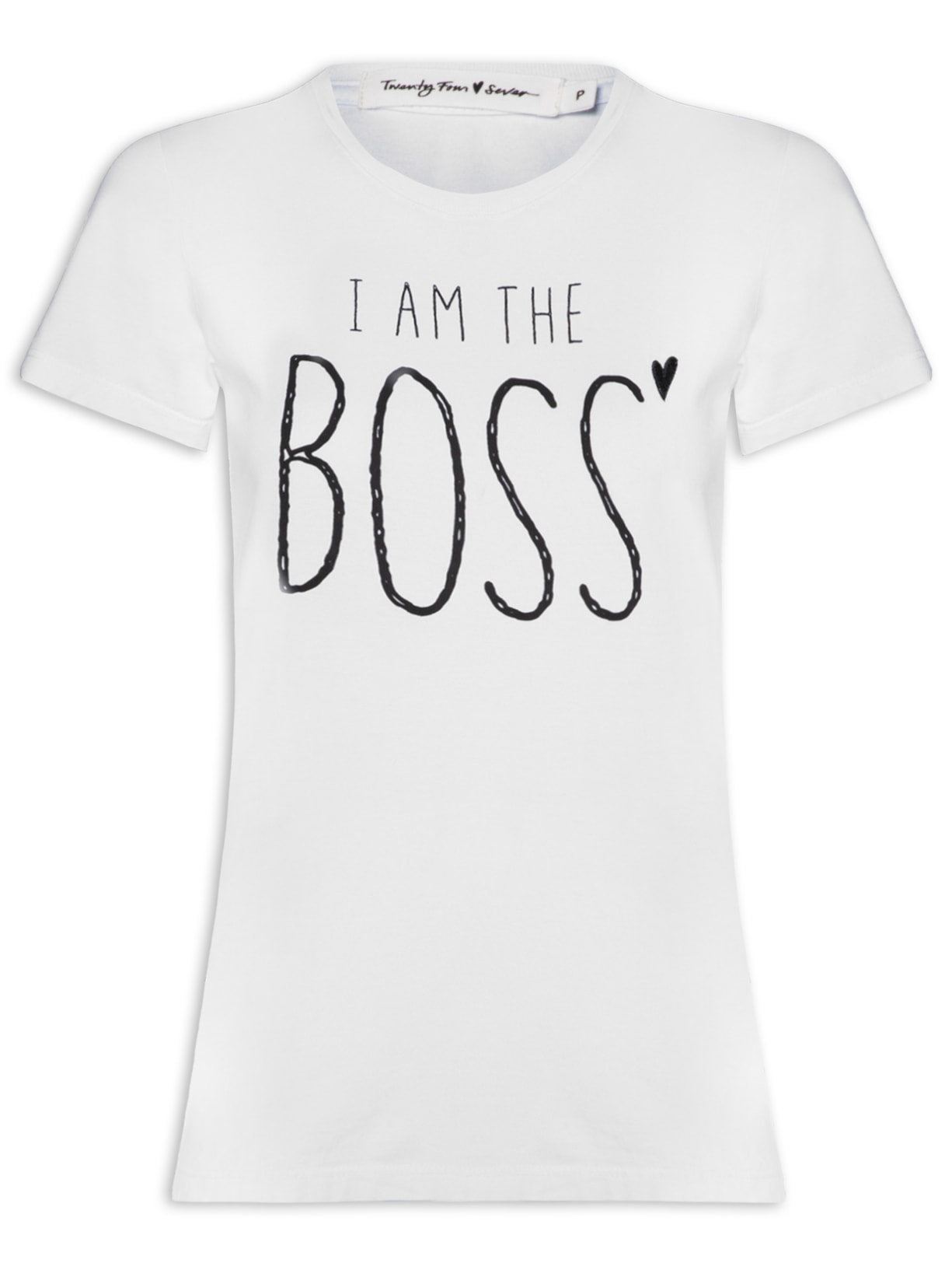 Camiseta Feminina Boss - Branco