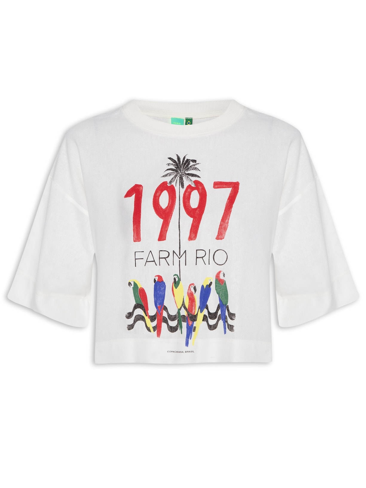 Camiseta Feminina Box 1997 - Branco