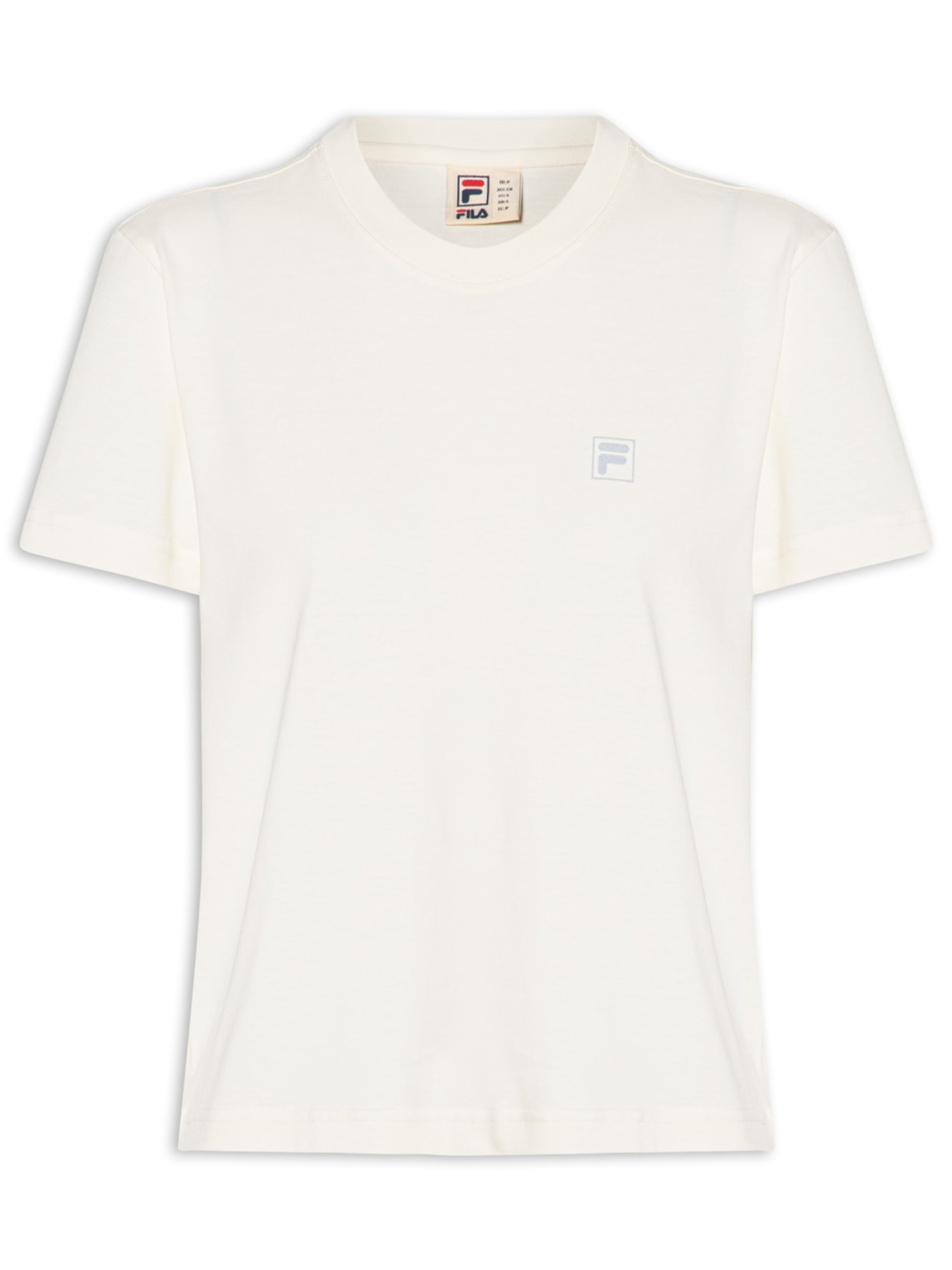 Camiseta Feminina Box Ag - Branco