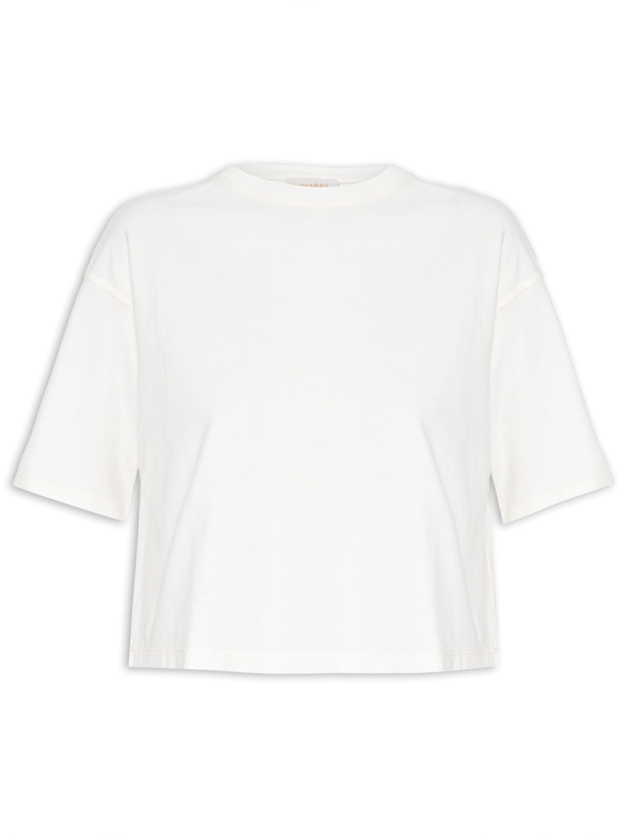 Camiseta Feminina Boxy - Branco