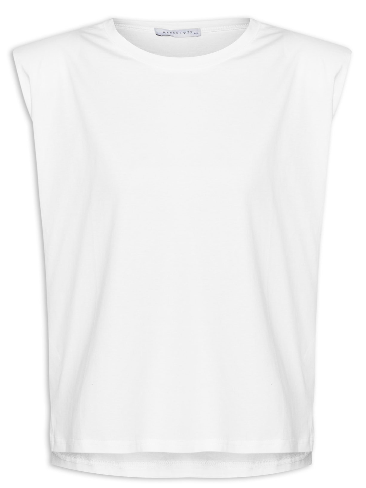 Camiseta Feminina Boxy Tank - Branco