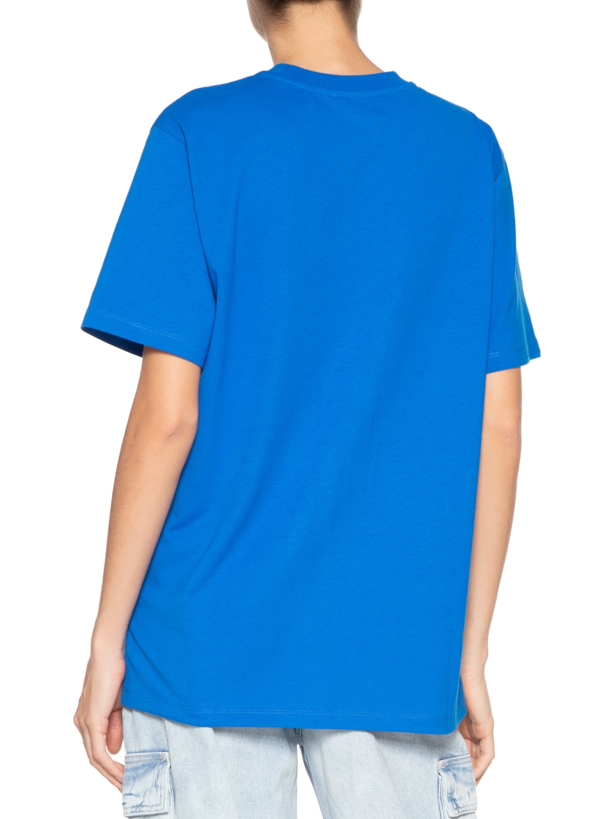 Camiseta Feminina Boxy Tee Lan Party Azul Coperni