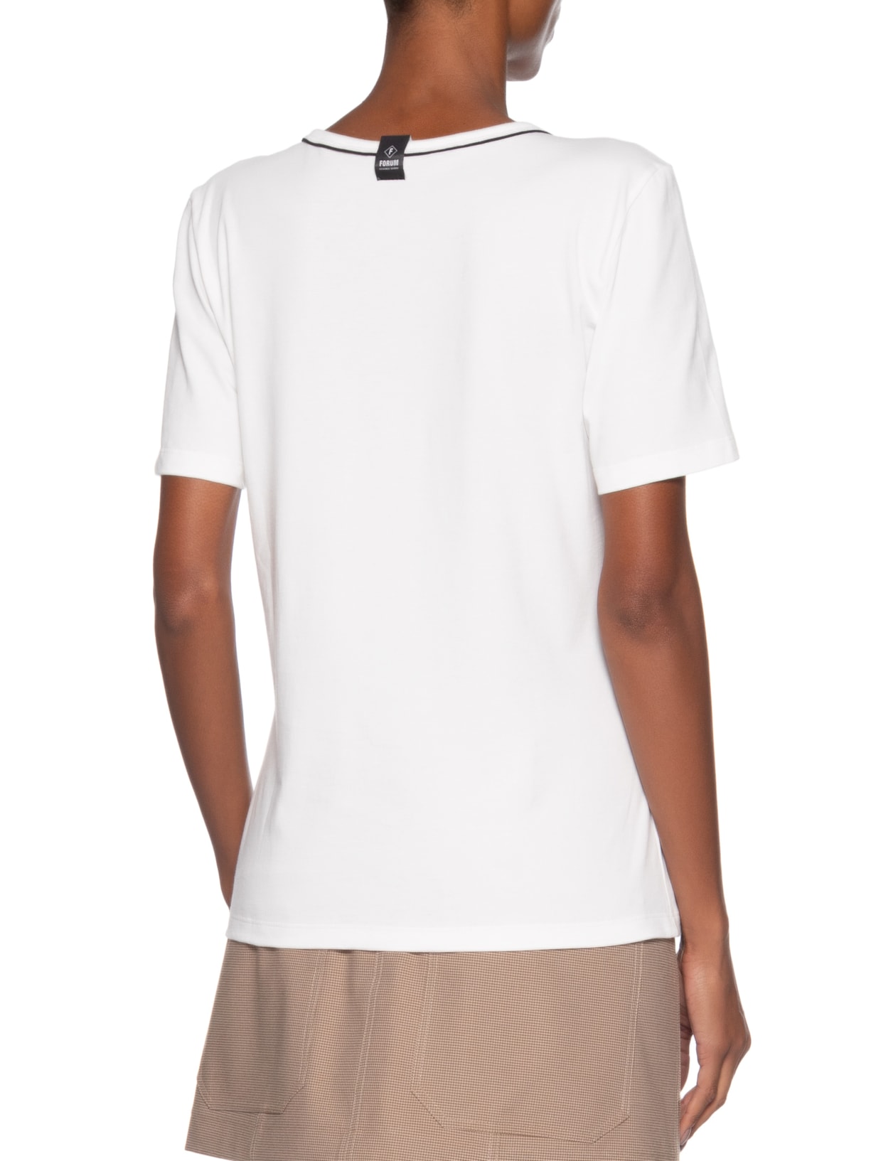 Camiseta Feminina Branco Forum