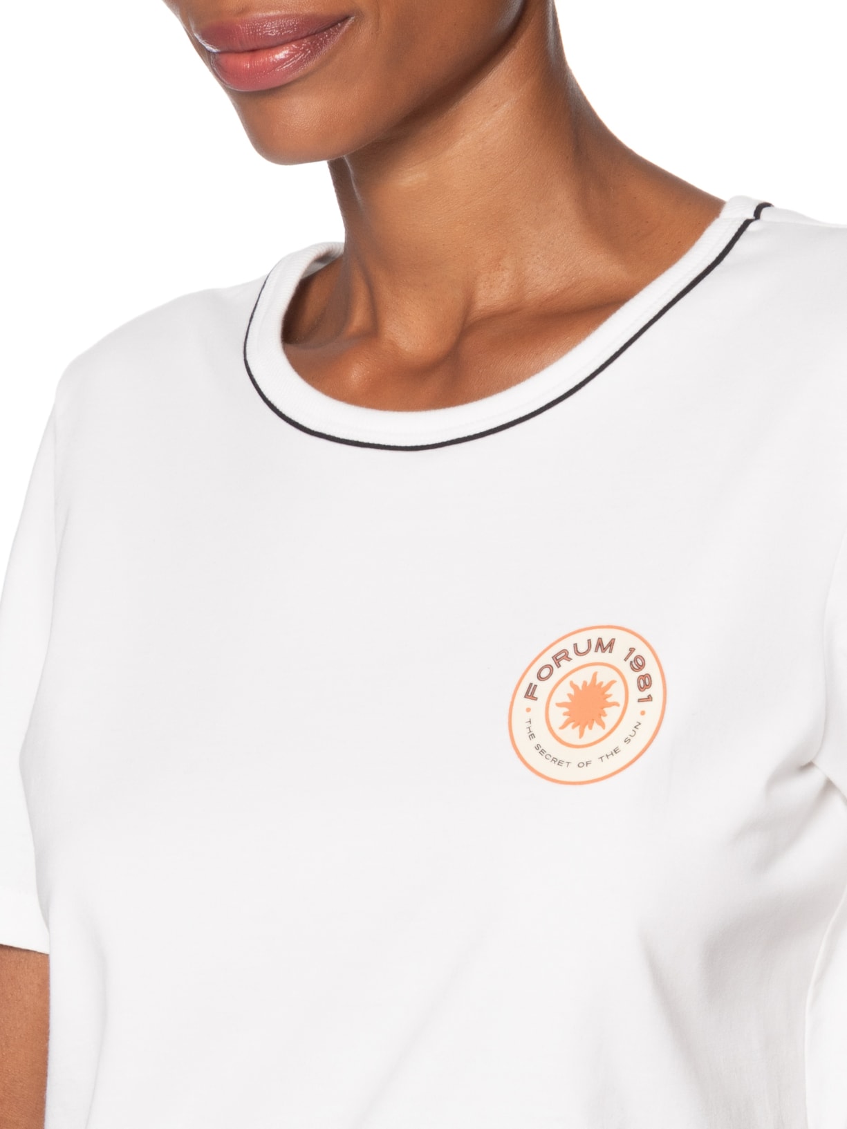 Camiseta Feminina Branco Forum