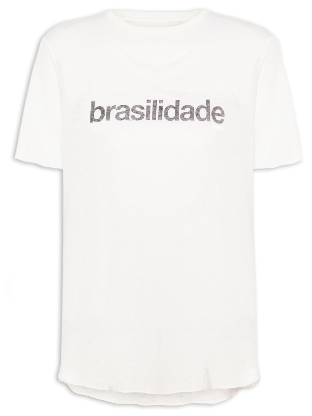 Camiseta Feminina Brasilidade - Off White