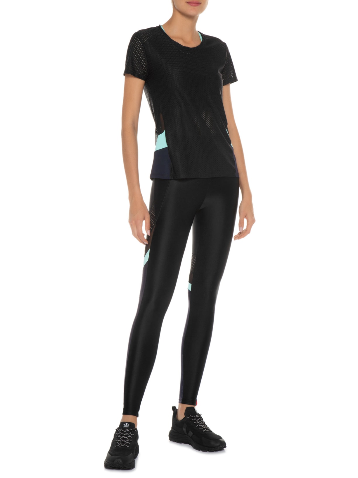 Camiseta Feminina Camis Preto Body For Sure