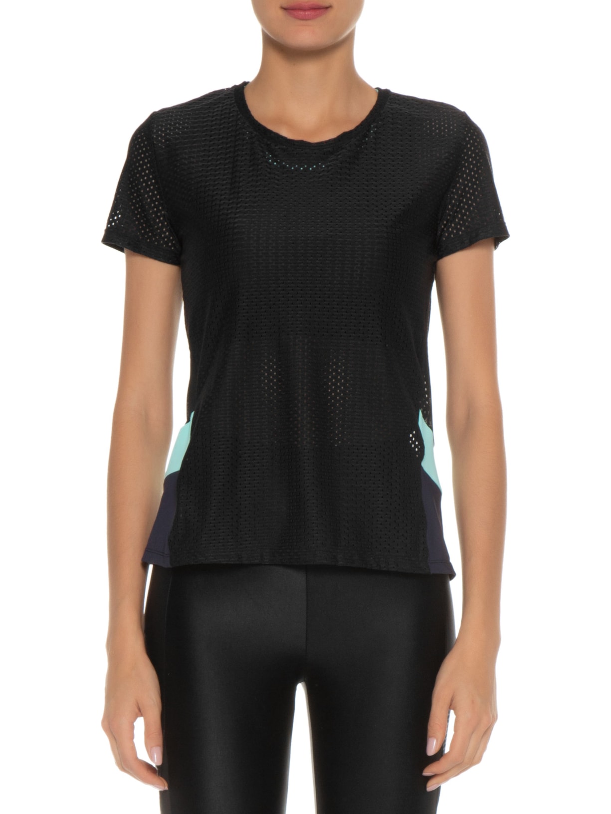 Camiseta Feminina Camis Preto Body For Sure