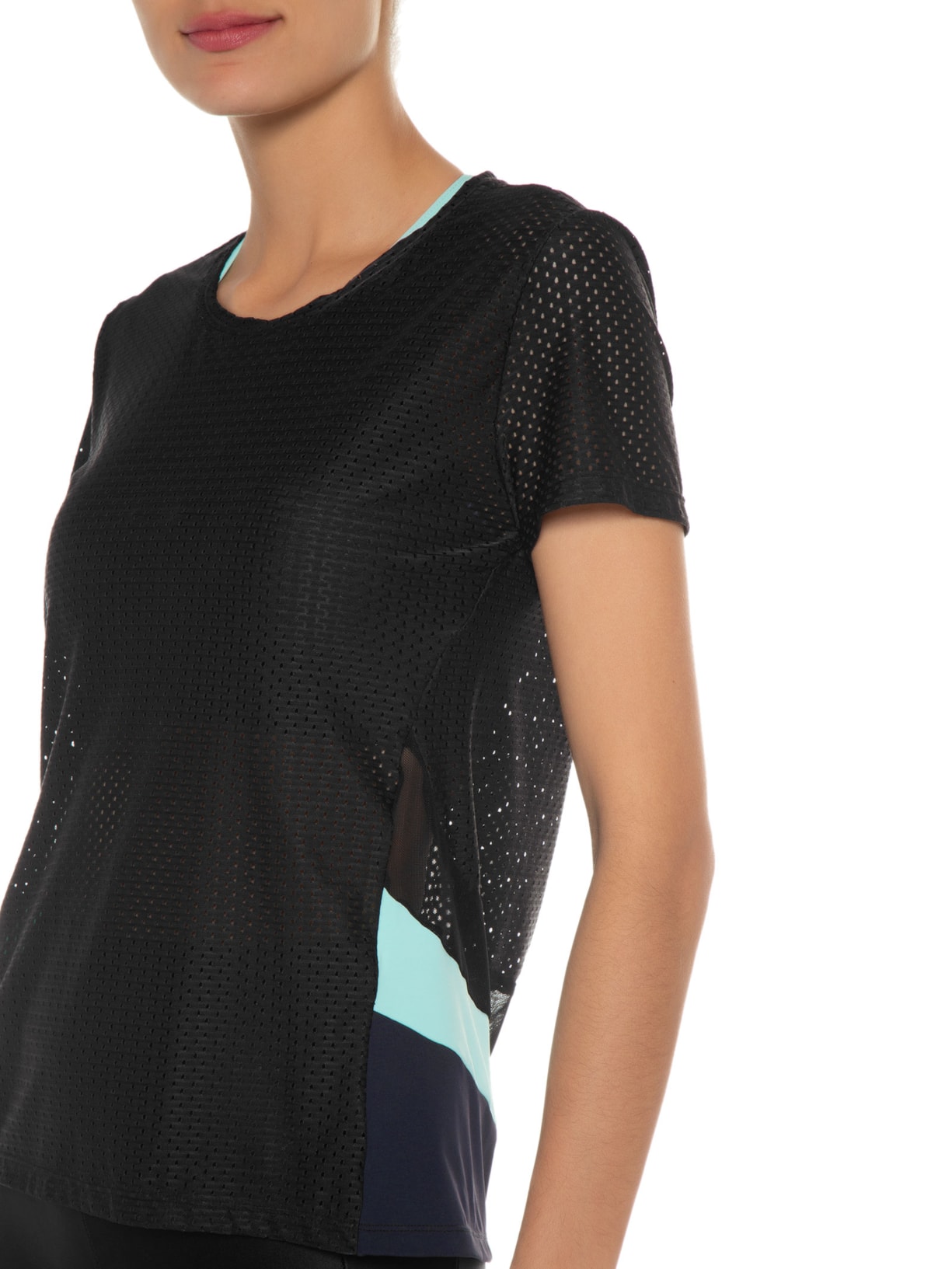 Camiseta Feminina Camis Preto Body For Sure