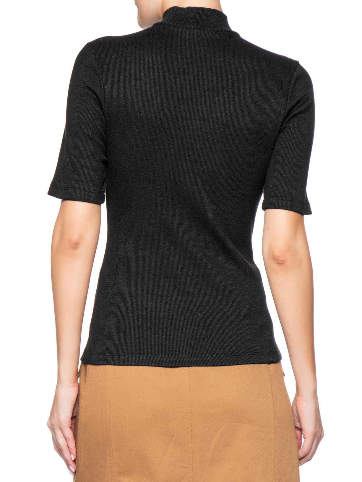 Camiseta Feminina Canelada Preto Forum