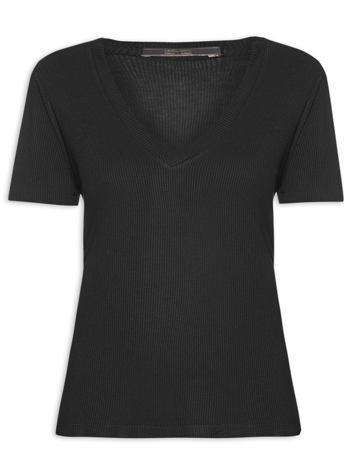 Camiseta Feminina Carolzinha - Preto