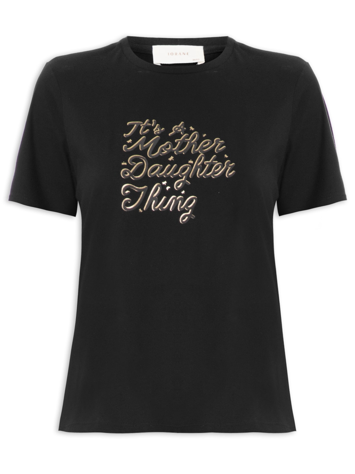 Camiseta Feminina Catarina Adulto - Preto