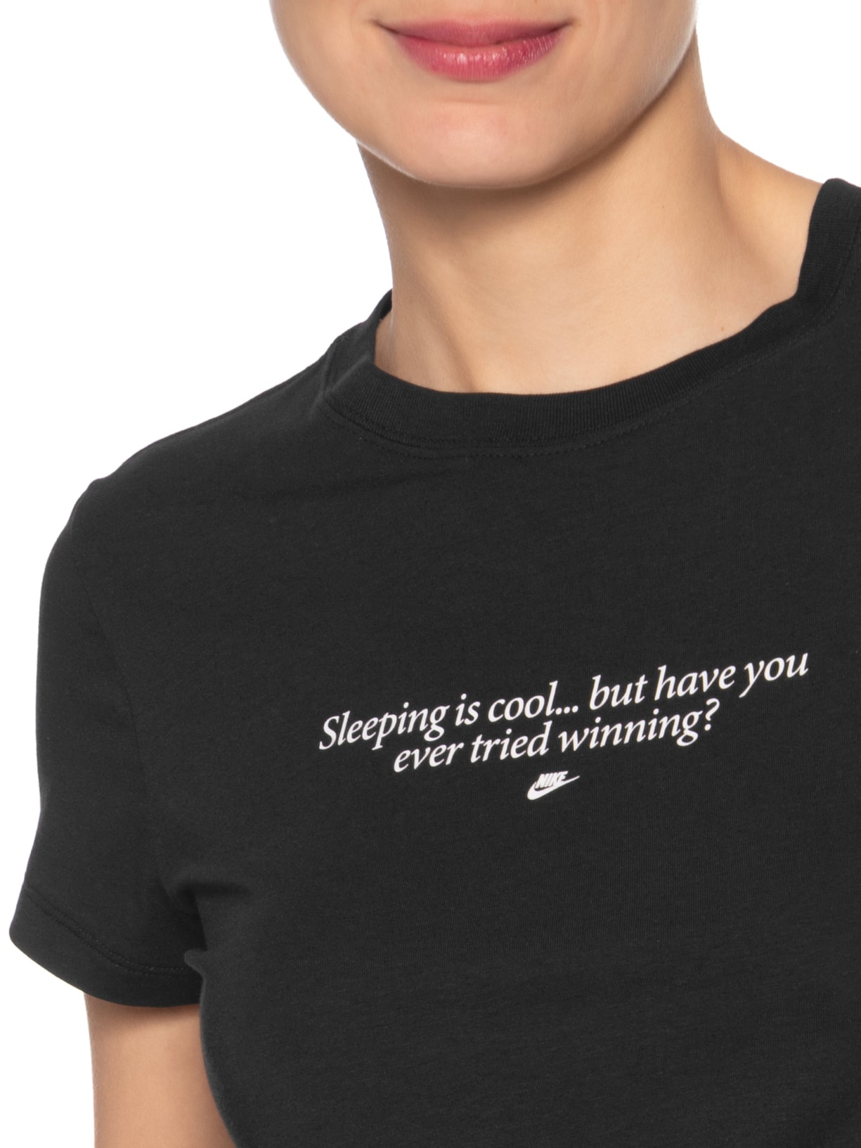 Camiseta Feminina Chill Knit Preto Nike