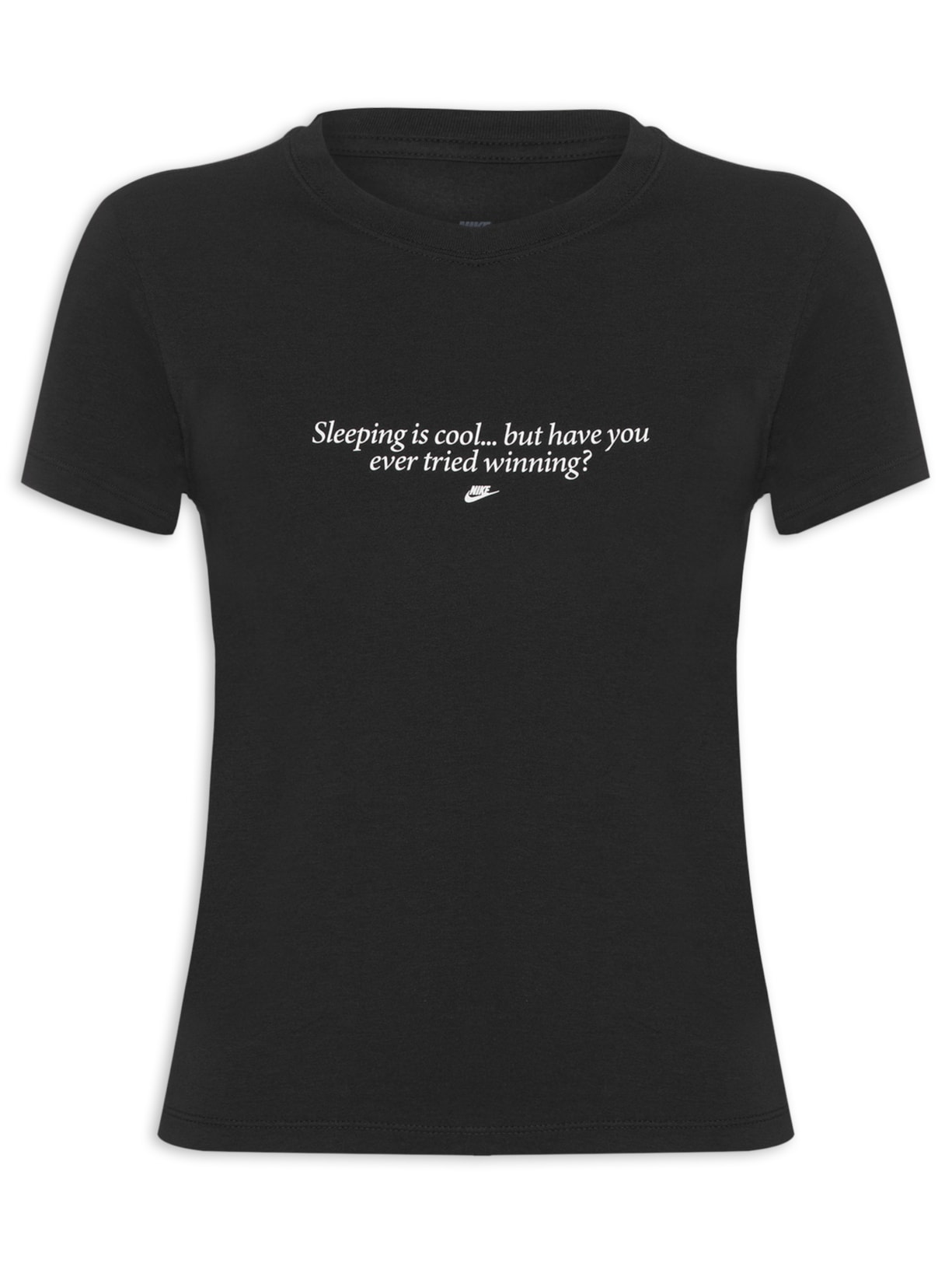 Camiseta Feminina Chill Knit - Preto