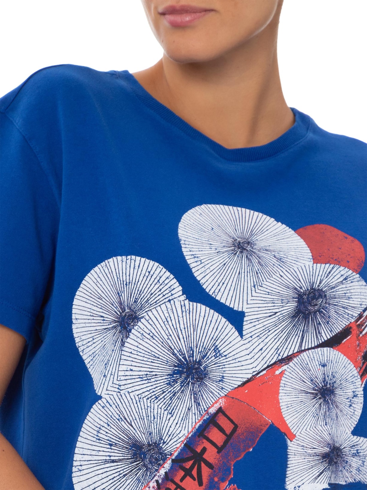Camiseta Feminina Classic Club Indigo Azul Niini